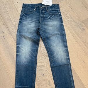 Men's Custom Selvedge Distressed Jeans New 32X30